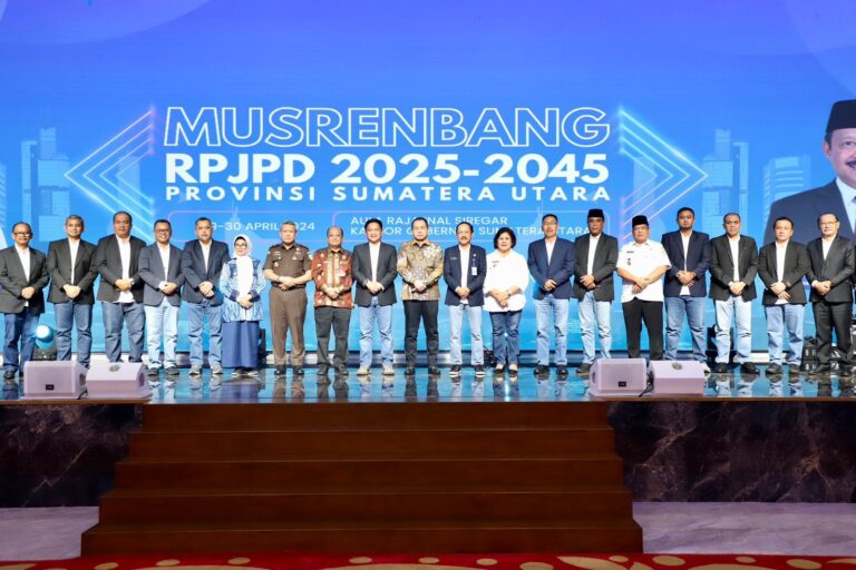 Wakil Wali Kota Binjai Ikuti Musrenbang RPJPD Sumut 2025 – 2045